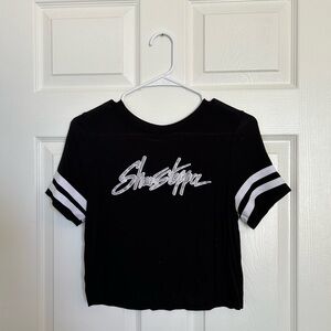 Showstopper Dance merch cropped t-shirt